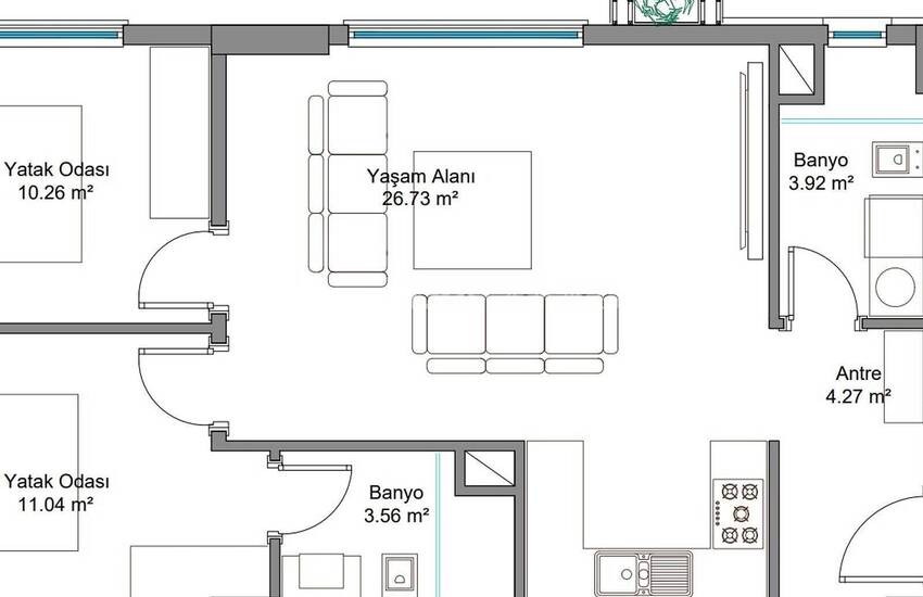Sea View Properties in a Central Location in Bodrum Turkey 24
