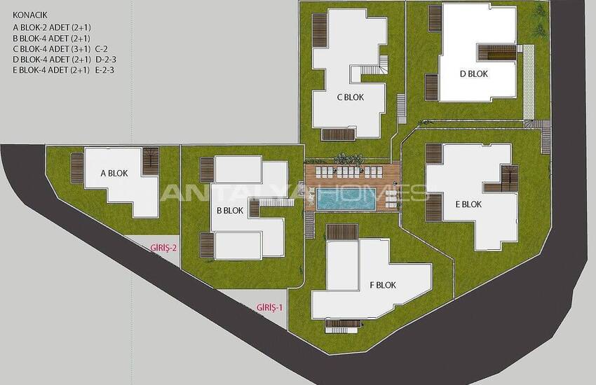 Stylish Apartments with Indoor Car Park in Bodrum Konacik 16