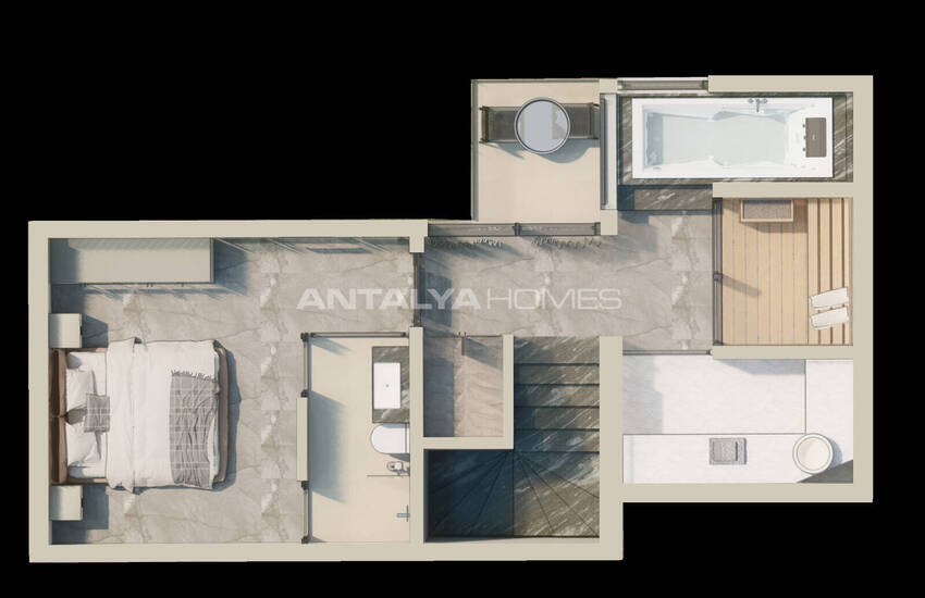 Дома с личным бассейном в Фетхие, Мугла, с гарантией аренды 23