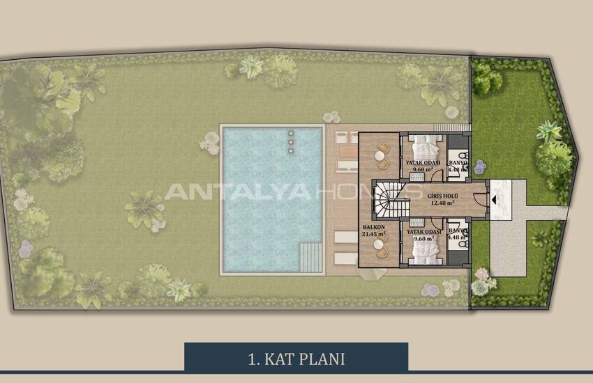 Ruime Villa Met Zee En Natuurzicht In Gocek Fethiye 20