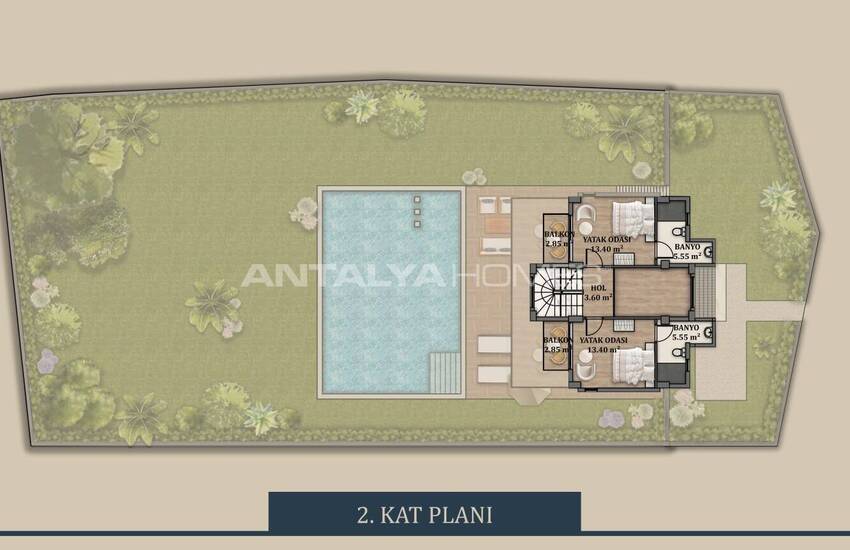 Ruime Villa Met Zee En Natuurzicht In Gocek Fethiye 18