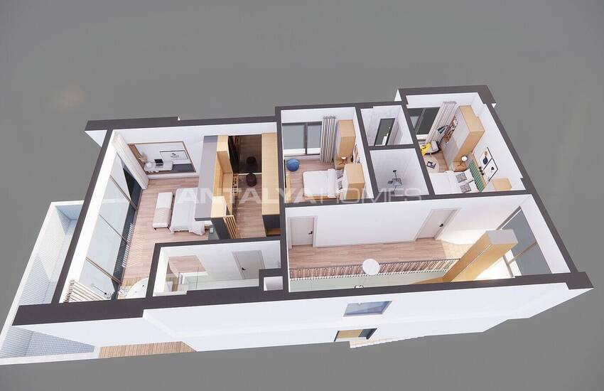 Modern Villas with Panoramic Sea Views in Bodrum Adabuku 30