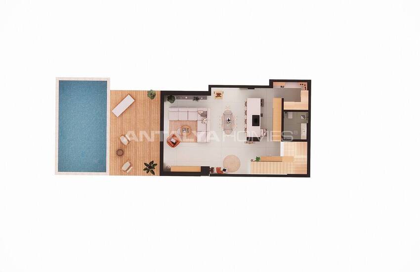 Modern Villas with Panoramic Sea Views in Bodrum Adabuku 28