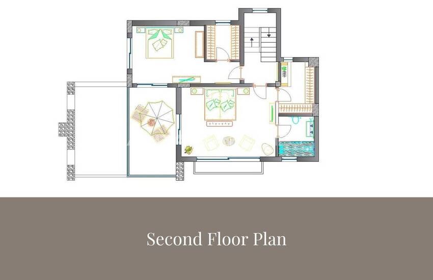 خانه‌های مستقل با چشم‌انداز شگفت‌انگیز دریا در بدروم، گوندوغان 26