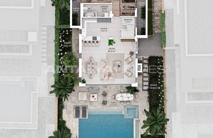 Luxueuse Villas Individuelles Vue Mer À Yalikavak Bodrum 19