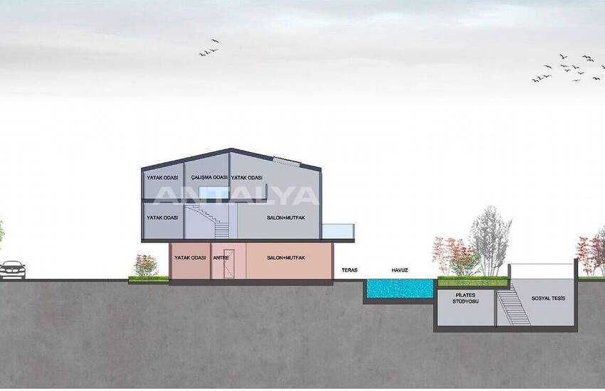 Luxury Apartments on Bodrum Airport Road in Mugla 13