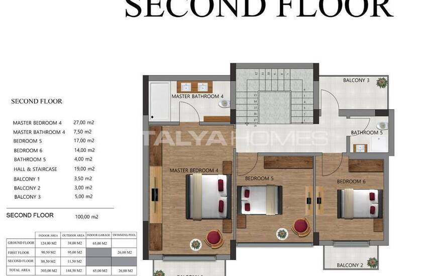 Отдельная Вилла с Видом на Бухту и Бассейном в Бодруме, Мугла 33