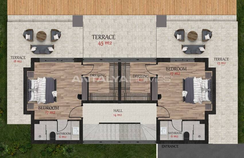 Vrijstaande 4+1 Villa's Met Privézwembad In Ölüdeniz, Fethiye 11