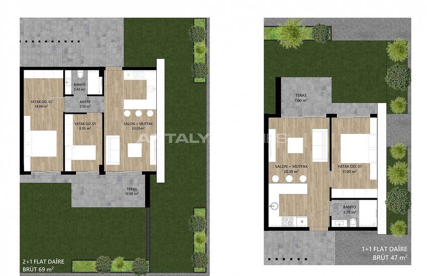 Hotel Concept Apartments with High Rental Income in Bodrum Akyarlar 20