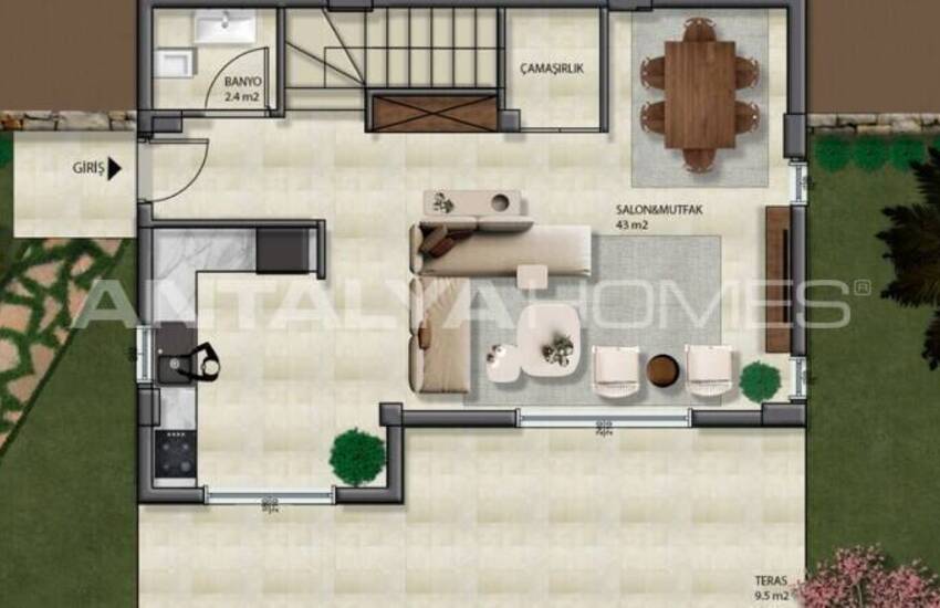 Bodrum Yalıçiftlik’te Doğa İle Çevrili Özel Tasarım Villalar 9