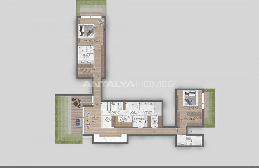 Ultra-luxus-meerblick Villen In Einem Wald In Bodrum Cennet Bay 23