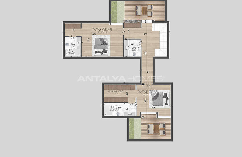 Stilvolle Freistehende Meerblick Villen In Bodrum Türkei 25