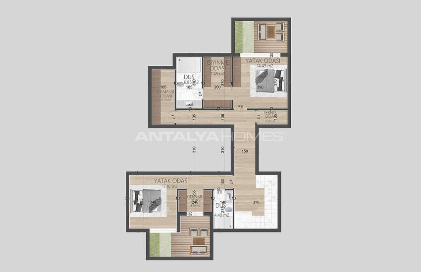 Stilvolle Freistehende Meerblick Villen In Bodrum Türkei 27