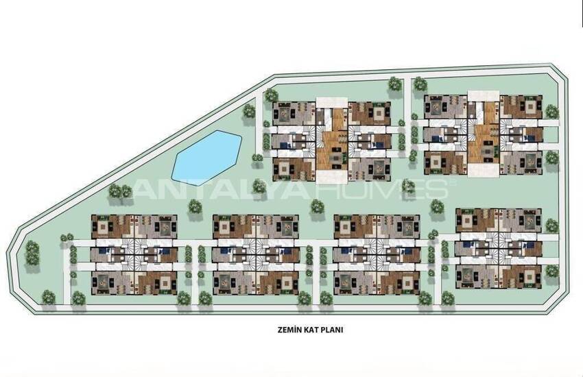 Muğla Dalaman’da Güvenlikli Site İçinde Yatırımlık Villalar 12