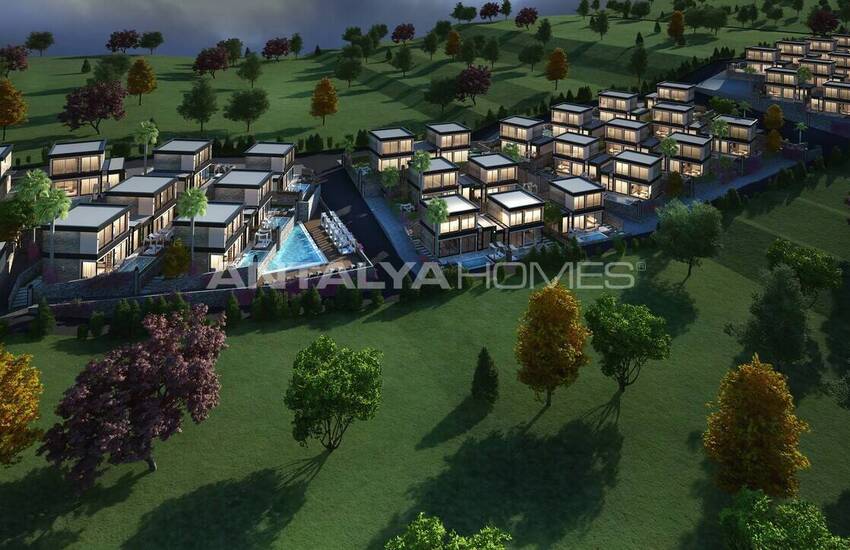 Muğla Boğaziçi’nde Özel Plajlı Müstakil Villalar 32