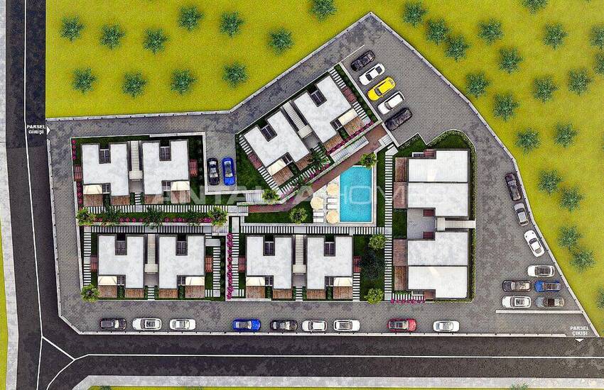 Bodrum'da Ortak Havuzlu Site İçinde Yatırıma Uygun Daireler 11