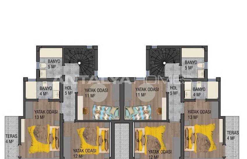Sea View Villas in the Exclusive Project in Bodrum 54