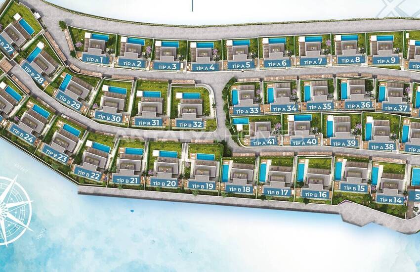 Huizen Met Zeezicht, Privézwembad En Tuin In Bodrum 34