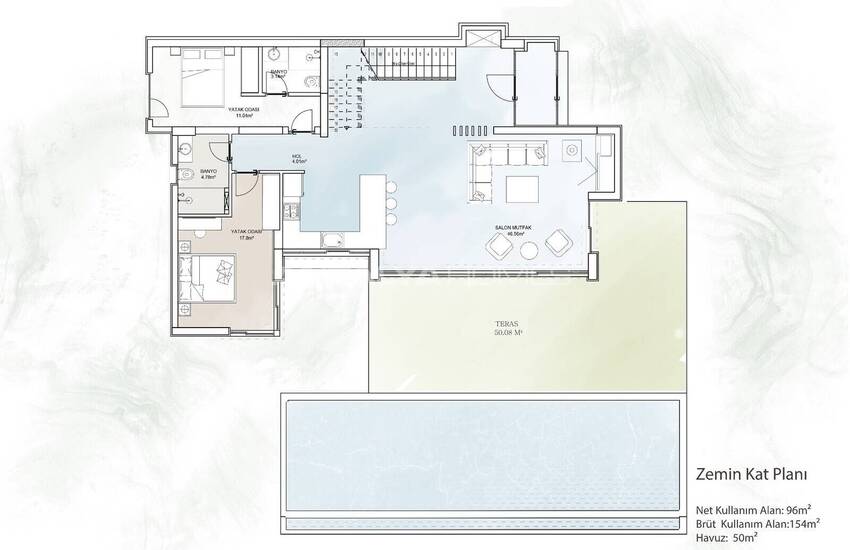 Maisons Individuelles De 5 Chambres Avec Piscine À Bodrum 22