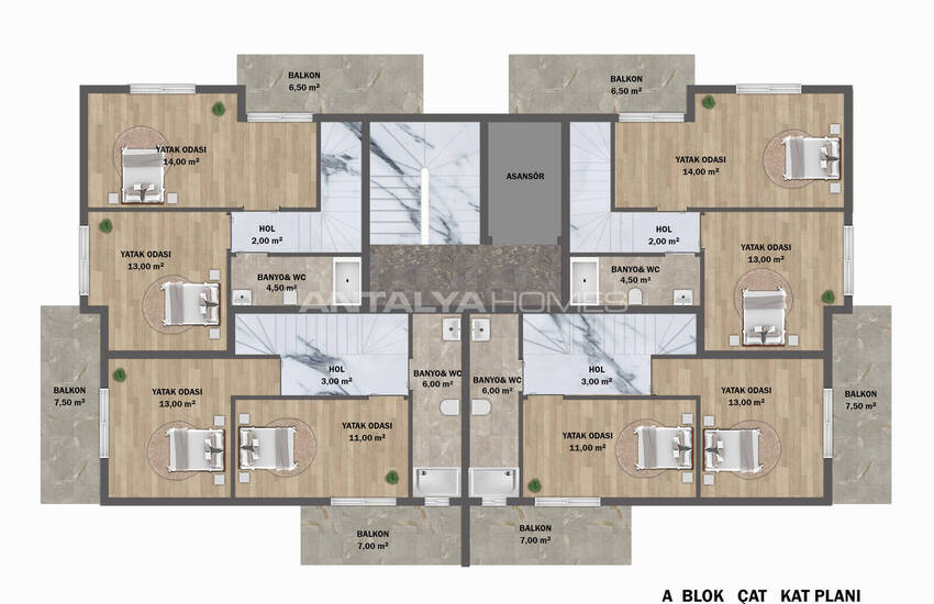 Appartements Élégants Dans Un Complexe Avec Piscine À Mugla Fethiye 26