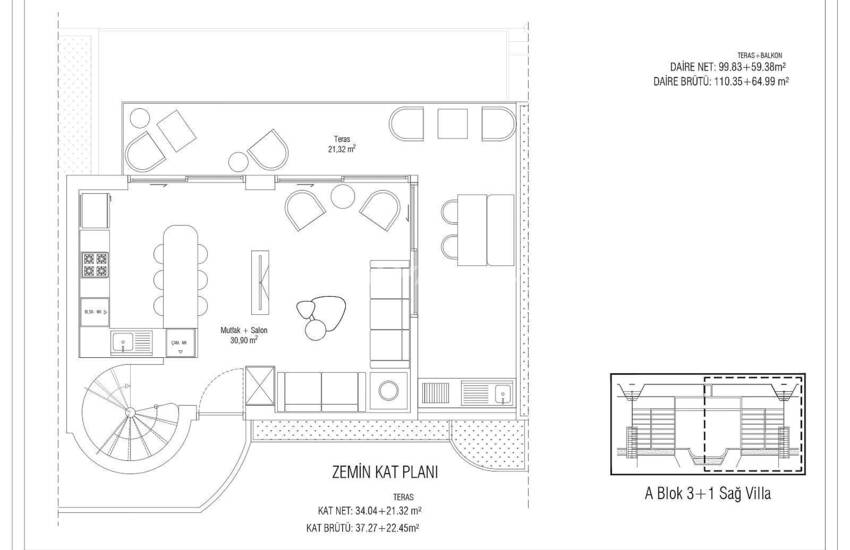 Maison Individuelle Dans Un Projet De Concept Hôtelier À Bodrum 25