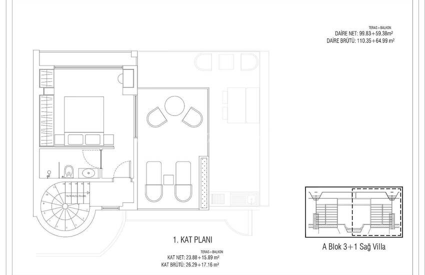 Maison Individuelle Dans Un Projet De Concept Hôtelier À Bodrum 24