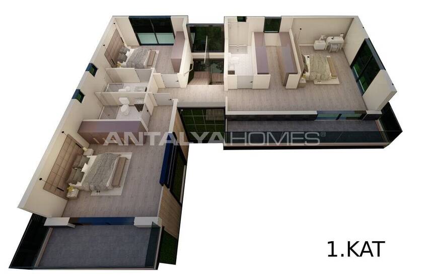 Elegant Houses with Private Pools in Fethiye 28