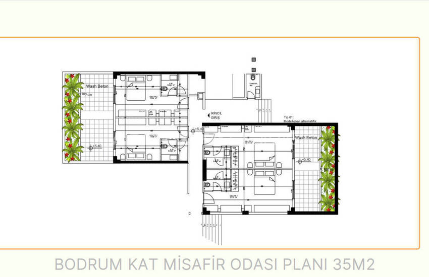 Appartementen Nabij Voorzieningen En Jachthaven In Bodrum 35
