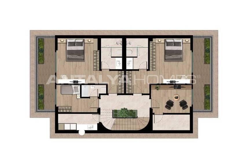 خانه های مستقل با چشم انداز یارو در ترکبوکو بدروم 51