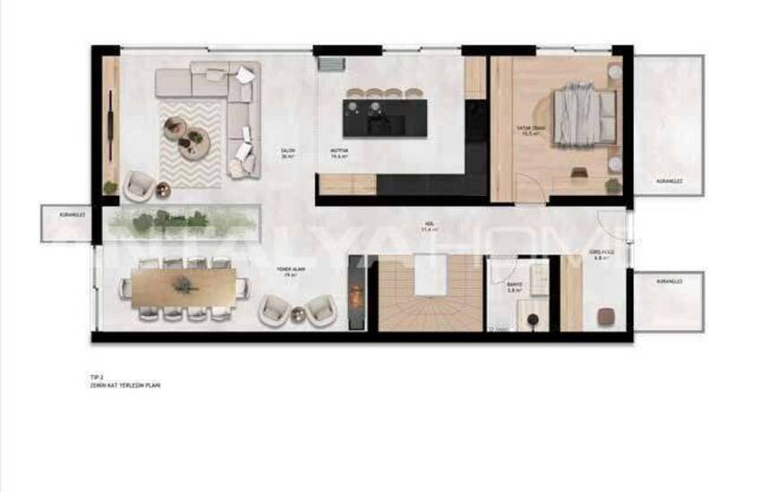 Stora Hus Med Privata Pooler I Bodrum 38