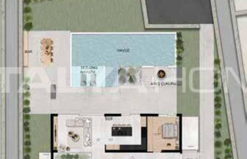 خانههای بزرگ با استخر خصوصی در بدروم 39