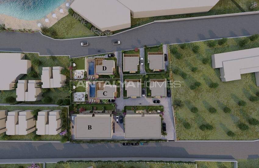 Elegante Huizen In Een Project Aan Zee In Bodrum Torba 26