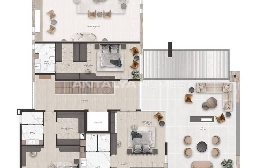 Élégantes Maisons Avec Piscine Privée À Bodrum Konacik 30