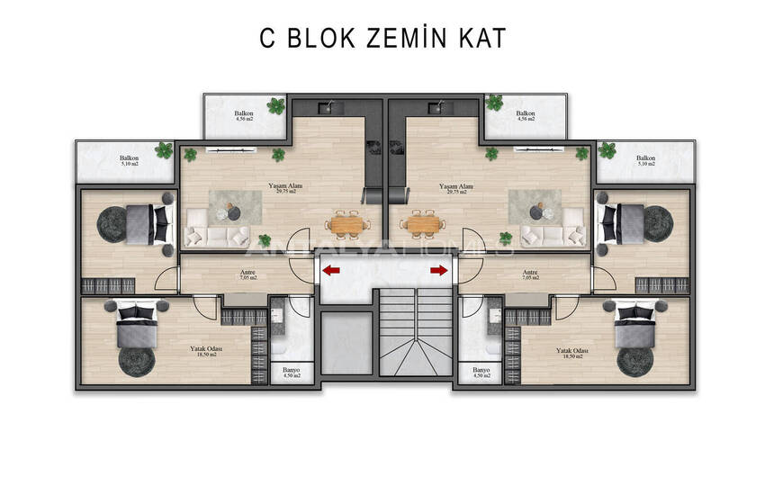 Investeringsappartementen Met Zwembad In Dalaman Muğla 23