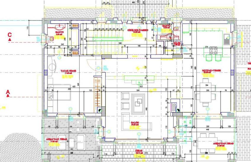 Maison Élégante Avec Vue Sur Le Port De Plaisance À Bodrum Yalıkavak 26