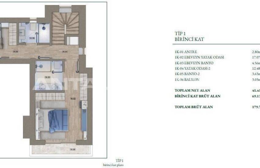Bodrum Torba'da Özel Havuzlu 3+1 ve 4+1 Villalar 16