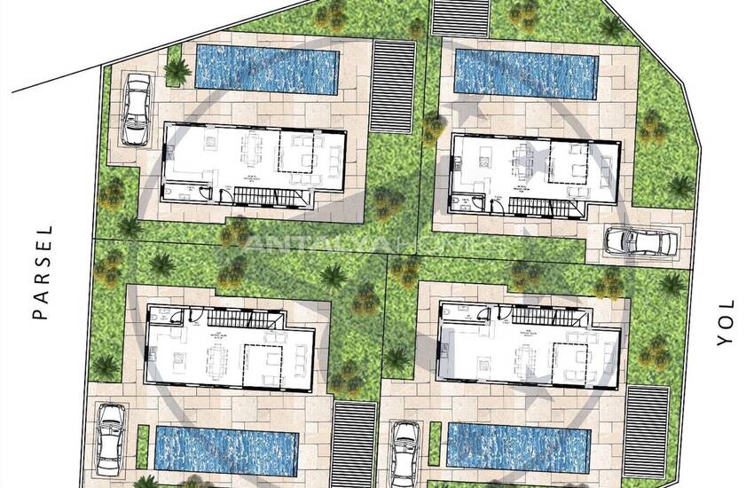 Muğla Fethiye'de Özel Havuzlu ve Bahçeli Müstakil Villalar 18