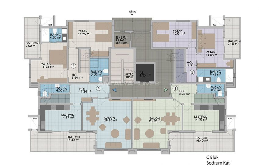 Exclusive Apartments with Taurus Mountain View in Alanya 45