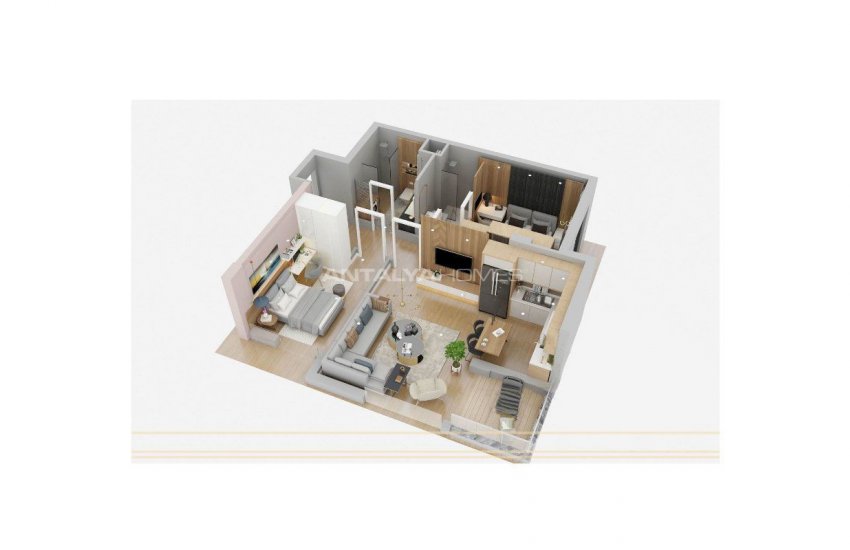 Luxury Apartments in Complex with Rich Facilities in Antalya 56