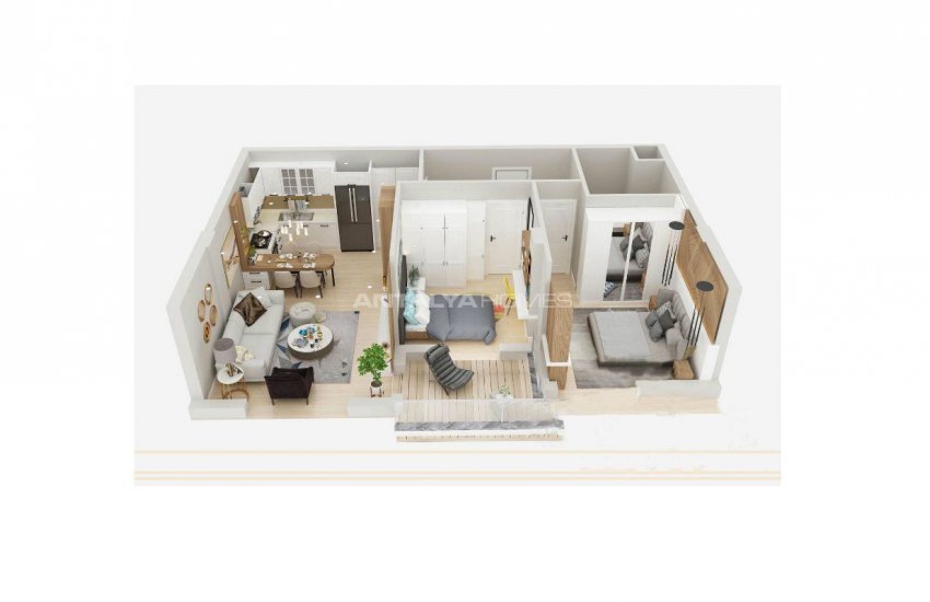 Luxury Apartments in Complex with Rich Facilities in Antalya 57