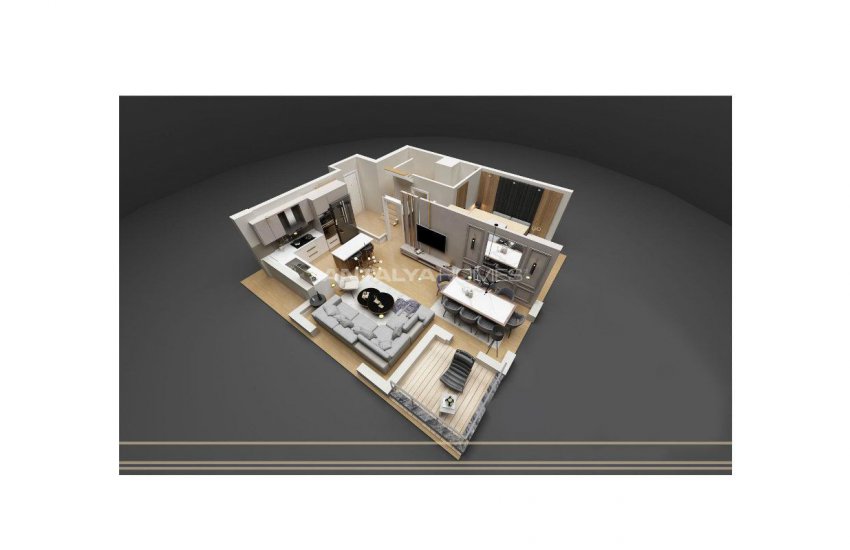 Luxury Apartments in Complex with Rich Facilities in Antalya 58