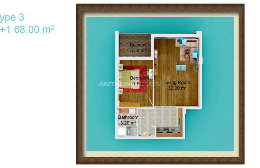 Fantastic Apartments in a Deluxe Complex in Antalya 39