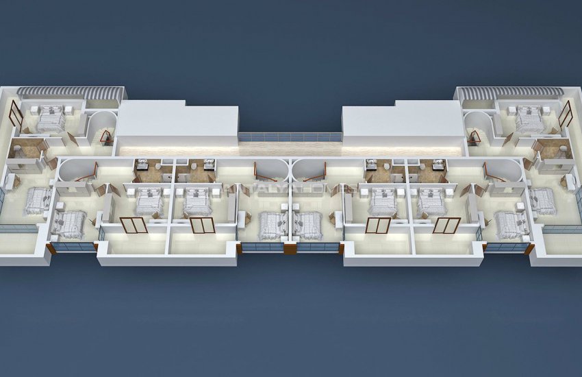 Modern Apartments 400 Mt to the Sea in Alanya Mahmutlar 12