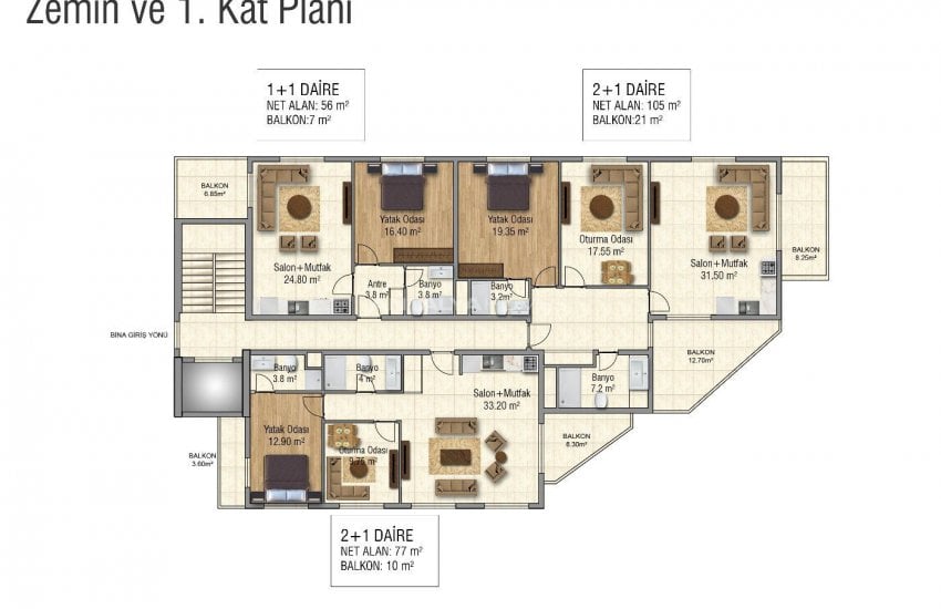 Appartementen In Alanya 200 Meter Van Mahmutlar Center 20