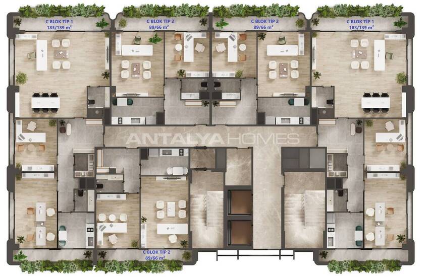 دفاتر سرمایه گذاری در موقعیت عالی در مرسین ترکیه 58