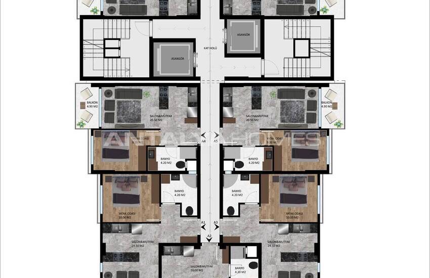 Nouveaux Appartements Avec Vue Sur La Mer À Mersin Ayaş 28