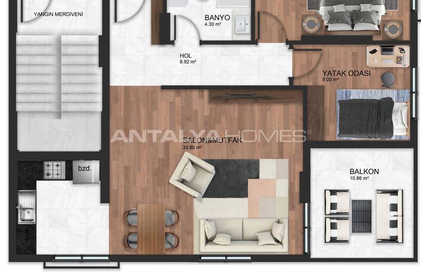 Brand New Apartment 300 M From the Sea in Mersin Erdemli 17