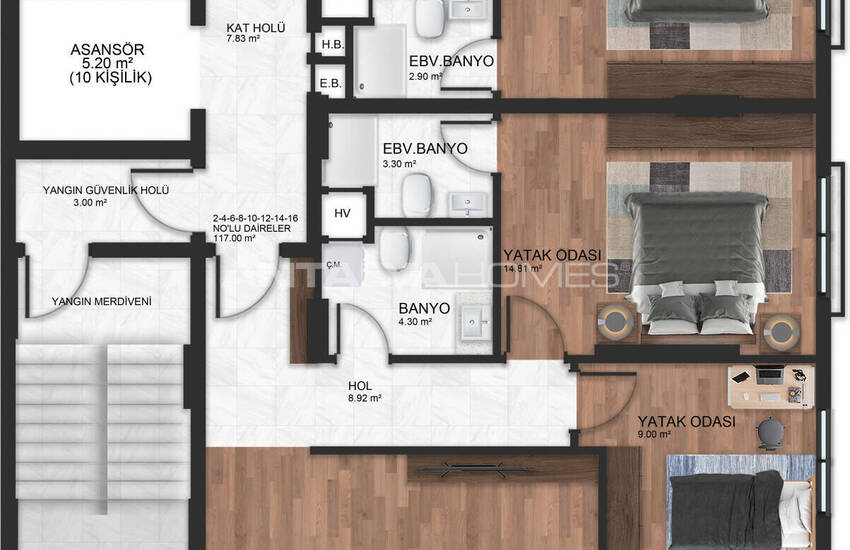 Brand New Apartment 300 M From the Sea in Mersin Erdemli 18