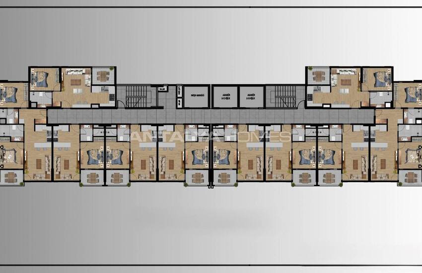 Flats 200 M From the Sea in Mersin Erdemli 17