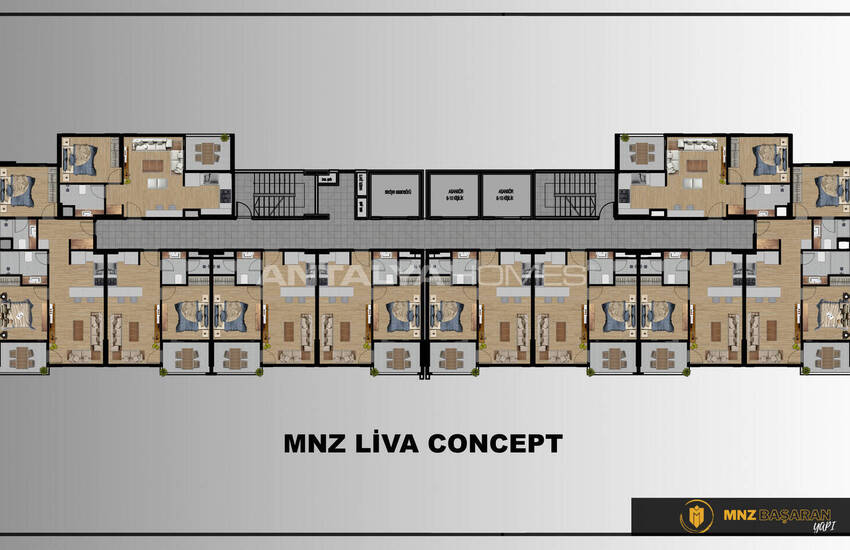 شقق على بُعد 200 متر من البحر في مرسين إردملي 14